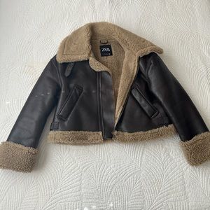 Zara Shearling Jacket